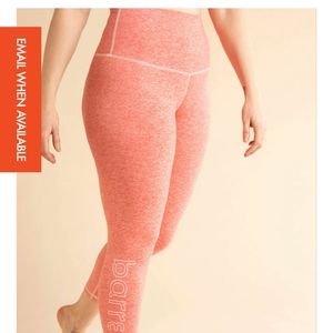 Barre3  X DYI Hot Coral Spacedye Midi Legging